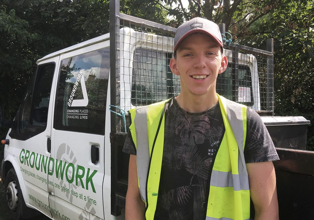 Groundwork Green Team trainee
