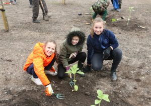 St Ambrose pupils at Grow Speke