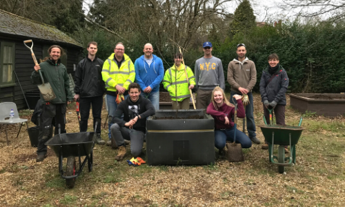 Galliford Try, Eengie and the Environment Agency team building