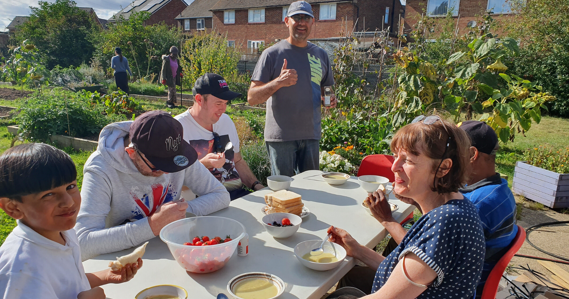 Volunteering at our Luton Food Hubs