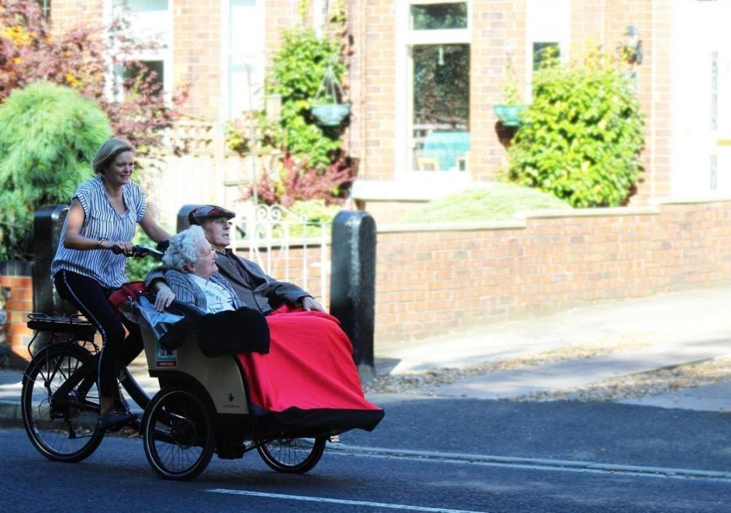 People on a bike