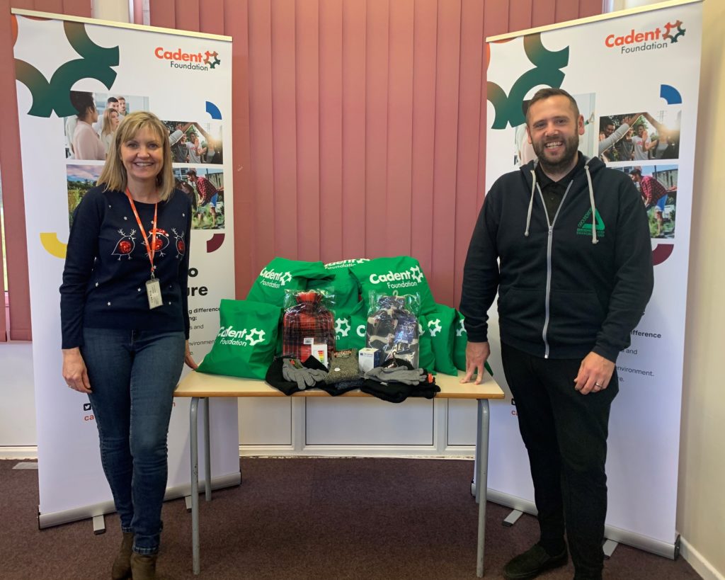 Cadent Foundation and Groundwork join forces with Winter Warmer Packs