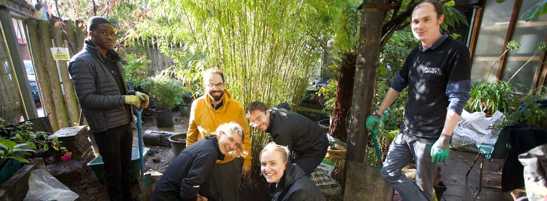 Core Arts Garden Makeover