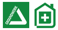Setting your storage heater to save money and keep warm - Groundwork logo.