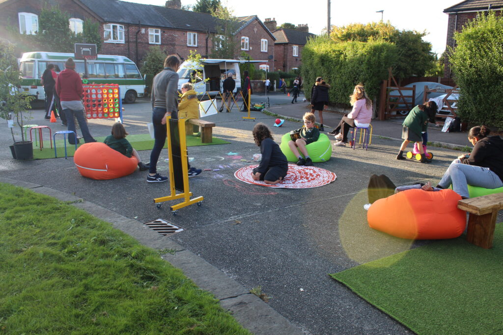 Open Streets event in Chorlton