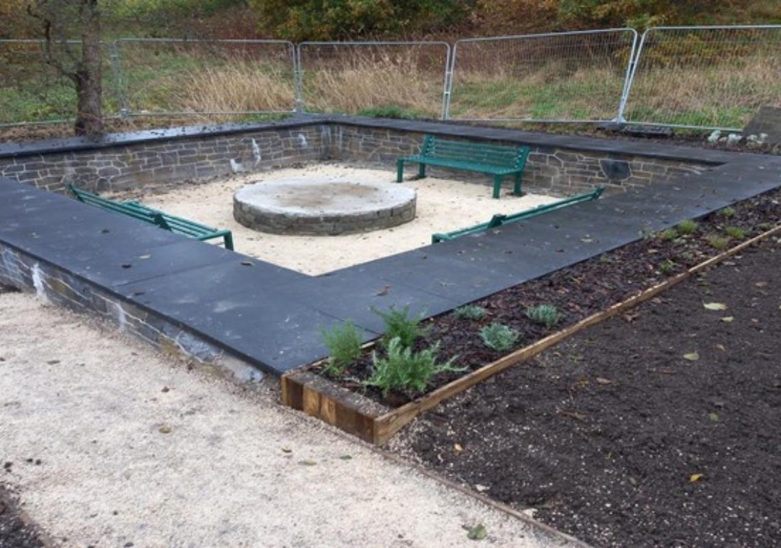 The Rose Garden improvements