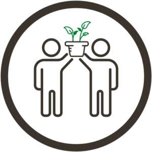 Community garden icon