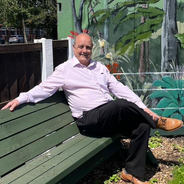 Tommy from Lower Kersal Community Allotment