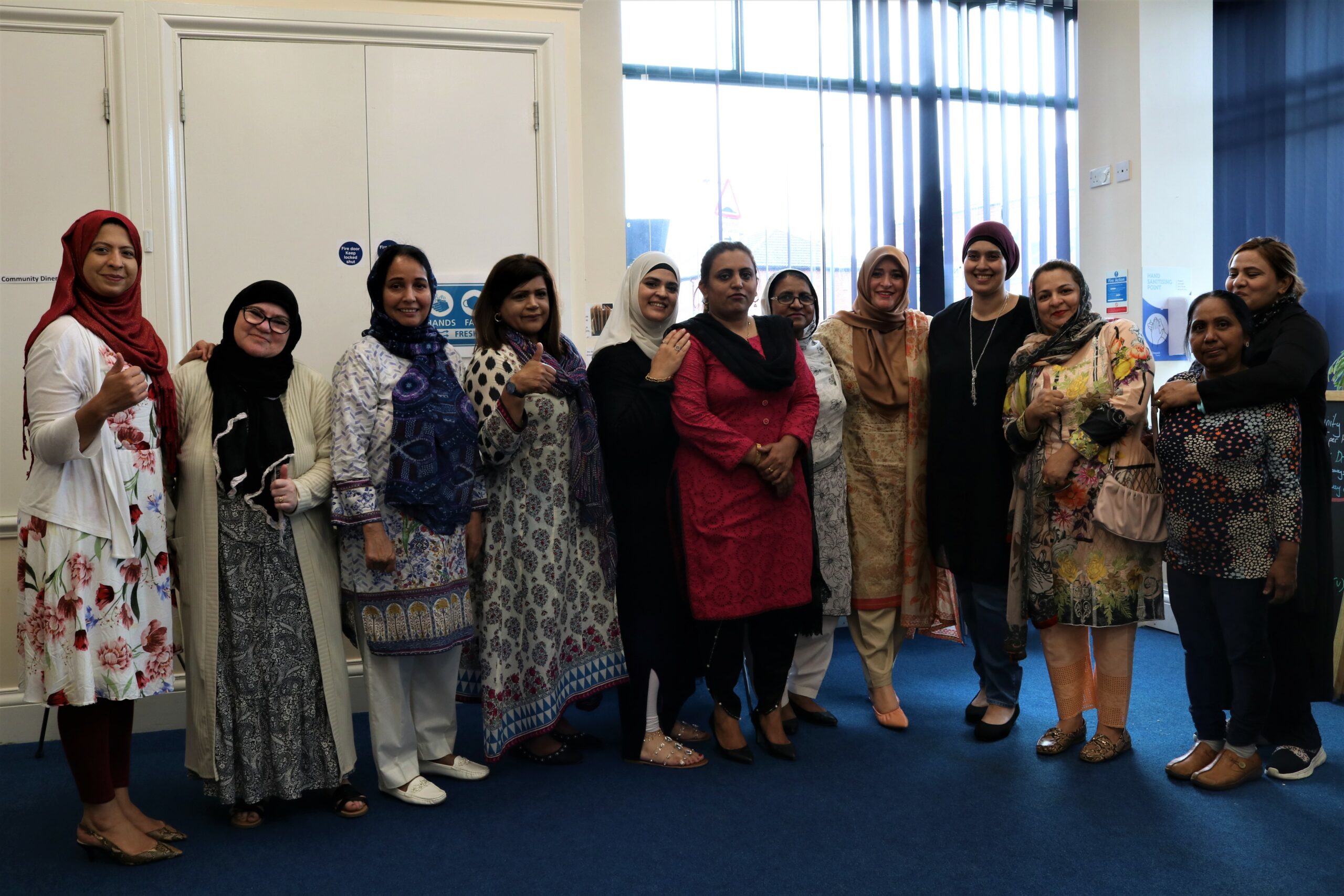 Shamime and the Bollyfit Active members