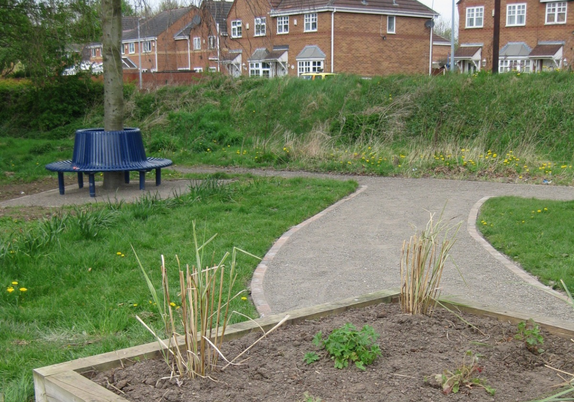 Riverbank Park in Salford