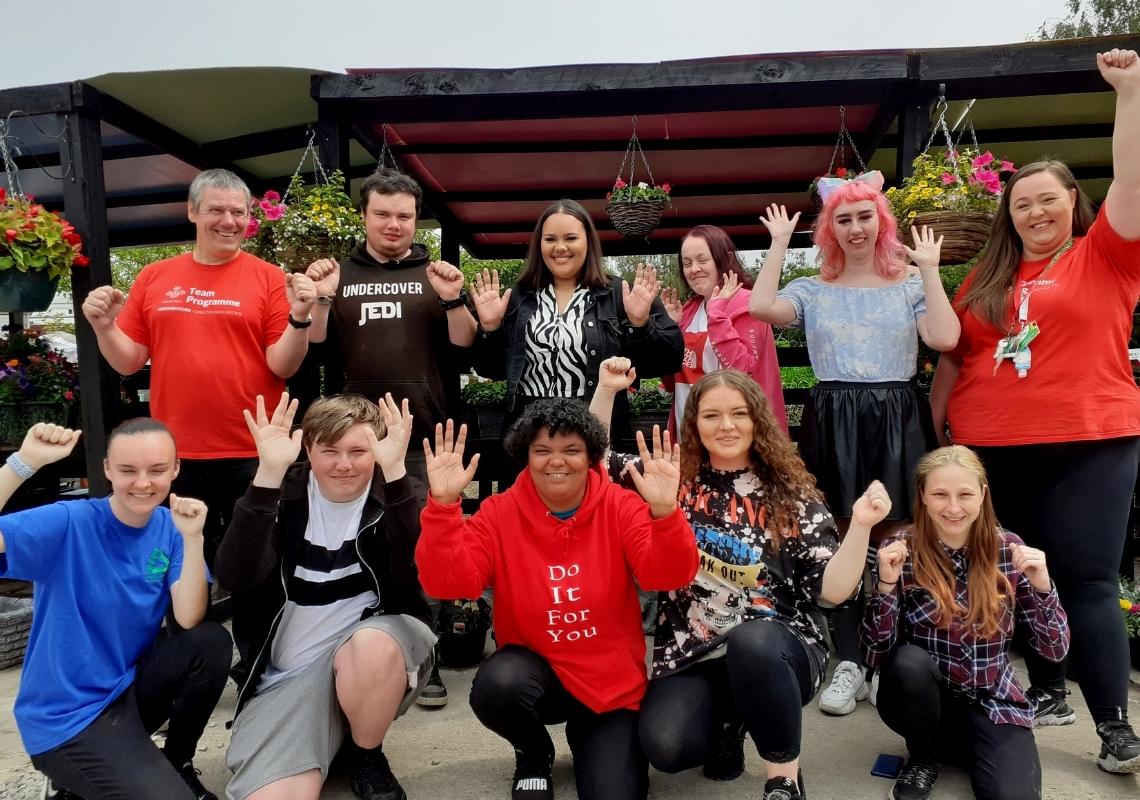 Hattersley Big Garden Project in Tameside