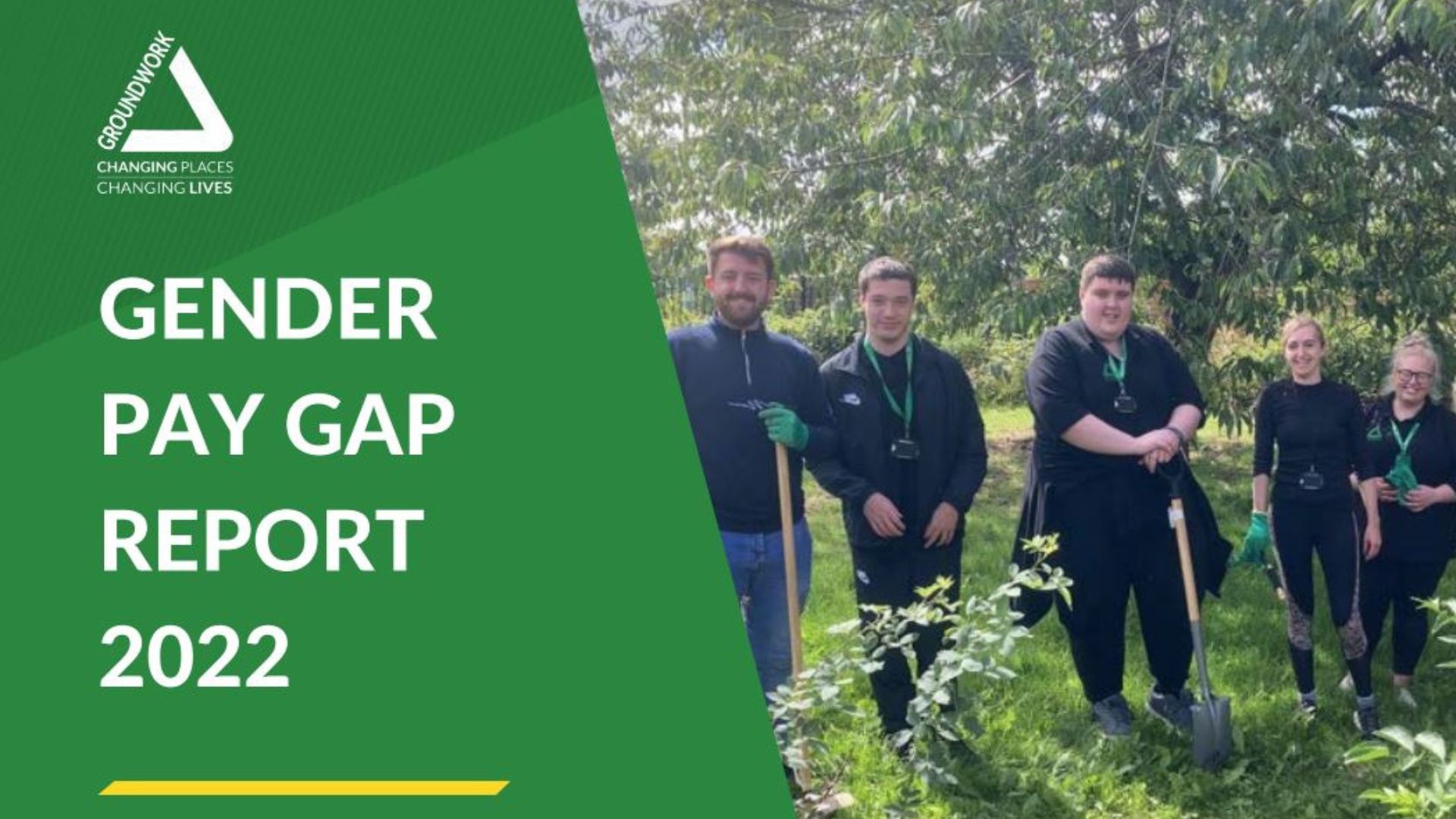 GROUNDWORK NE & CUMBRIA GENDER PAY GAP REPORT 2022