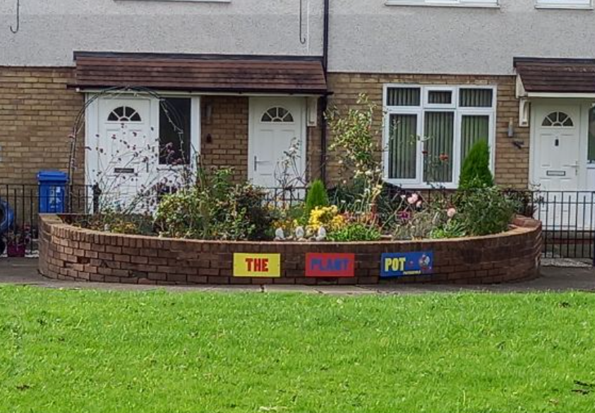 Polperro Walk Green Space in Tameside