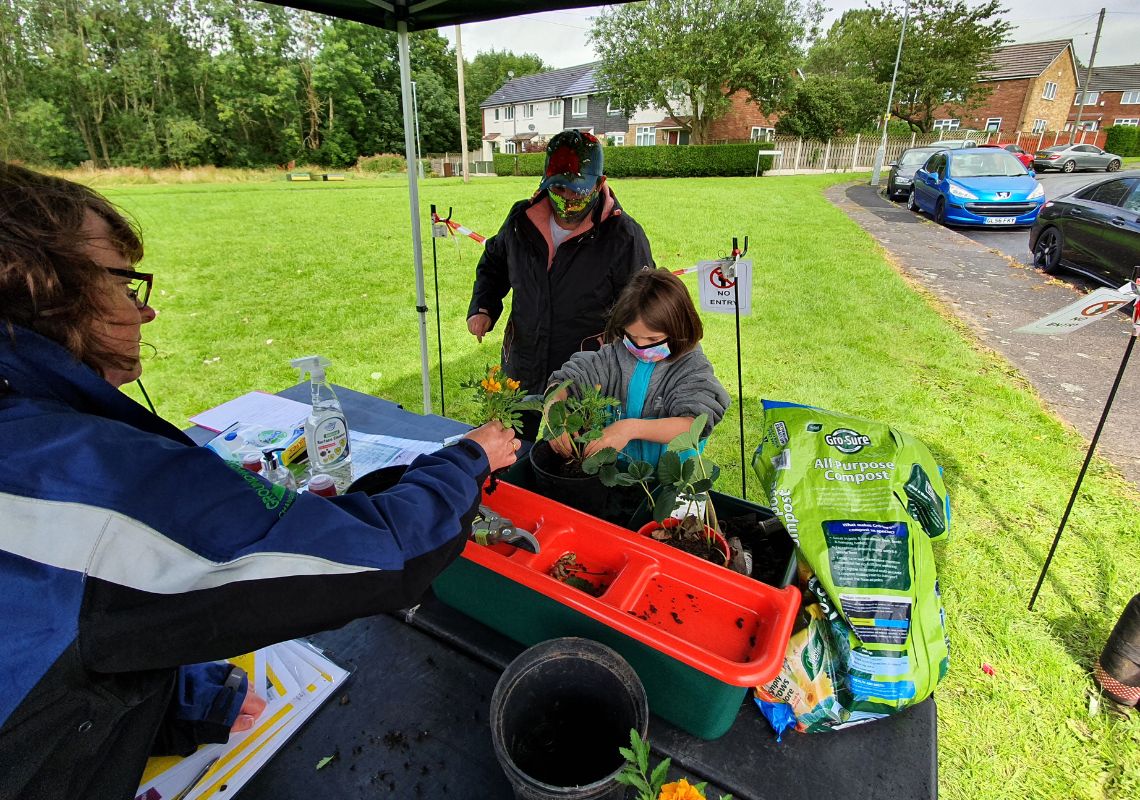 Supporting The Community To Transform Polperro Walk in Hattersley