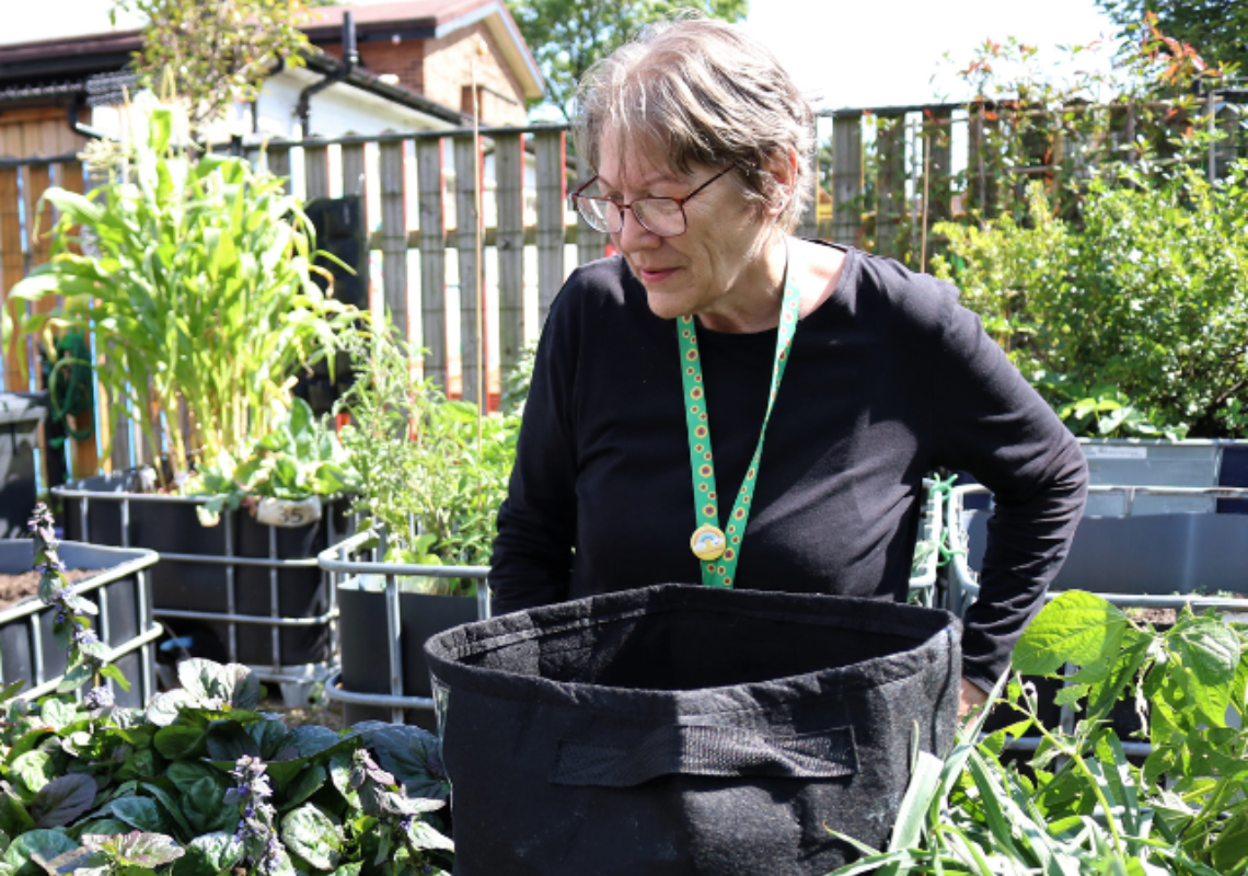 “There is something about the soil. It helps mental health; it diverts your brain” – Julie’s Story