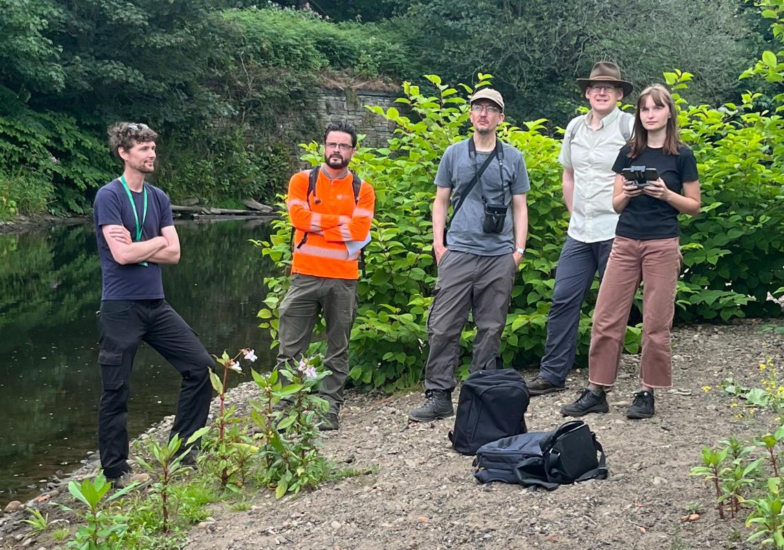 Using Drone Technology To Survey Invasive Species In The Irwell Catchment