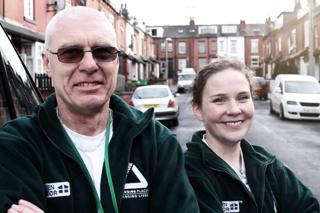 Green Doctors smiling for the camera