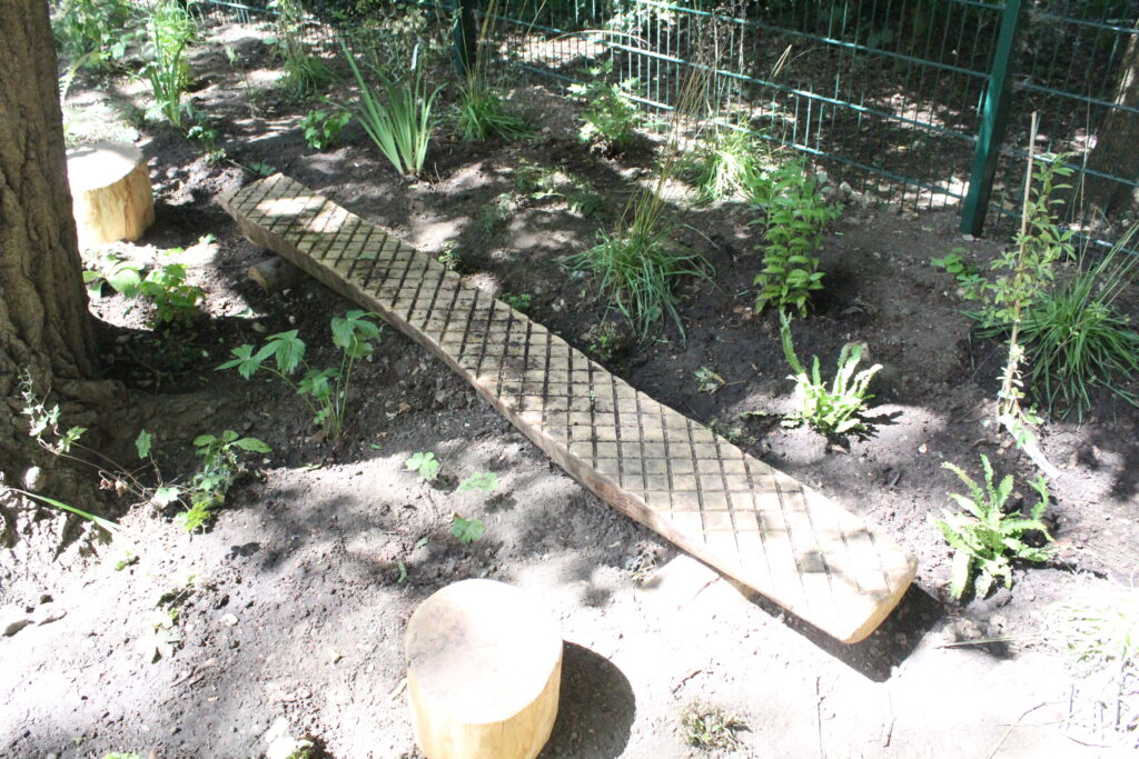 Lady Allen Garden Secret Garden After Sensory Garden Wooden Bridge