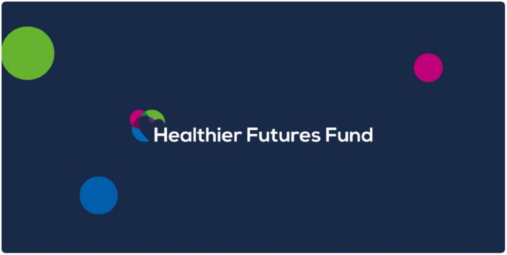 Healthier Futures Fund Logo and Page Header