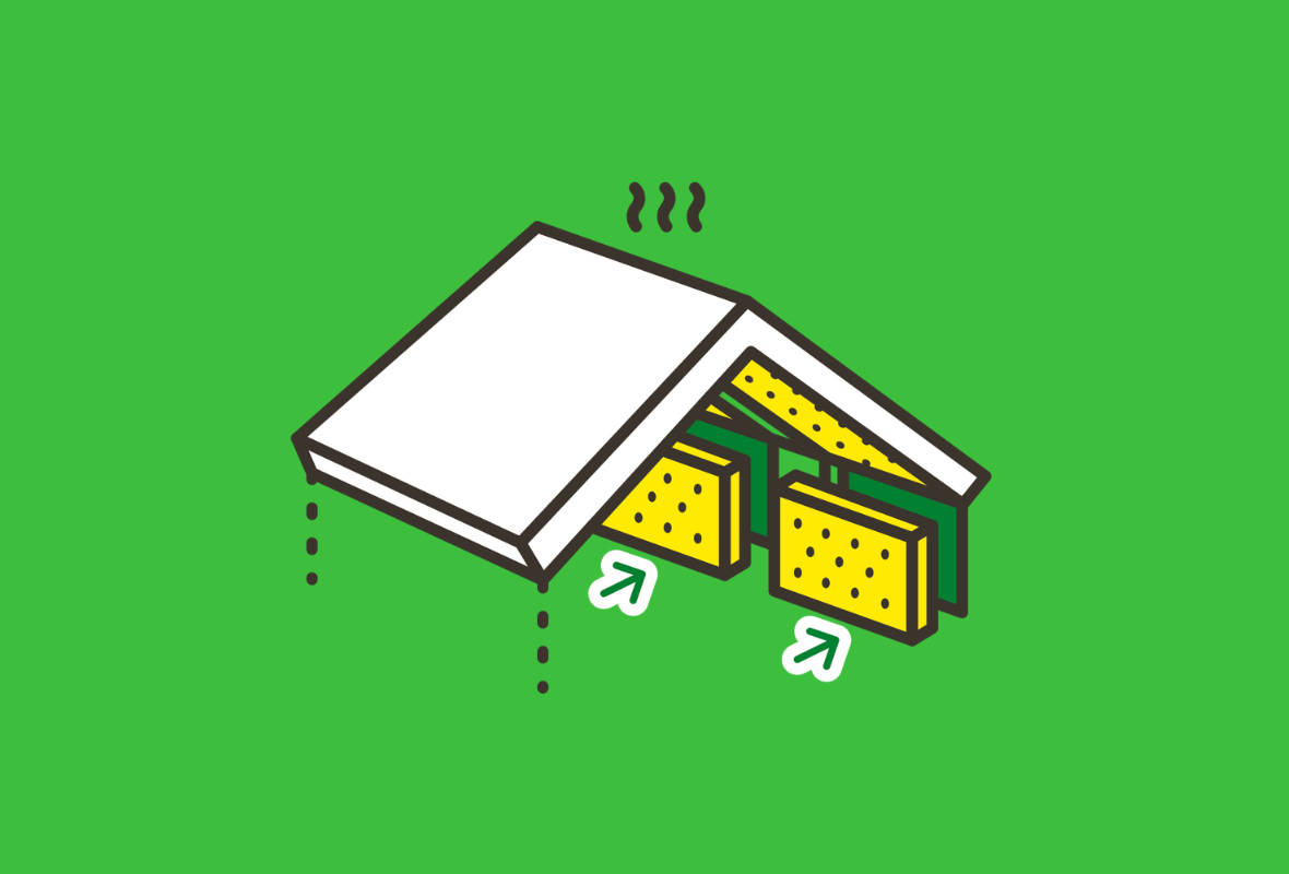 Cavity wall and loft insulation