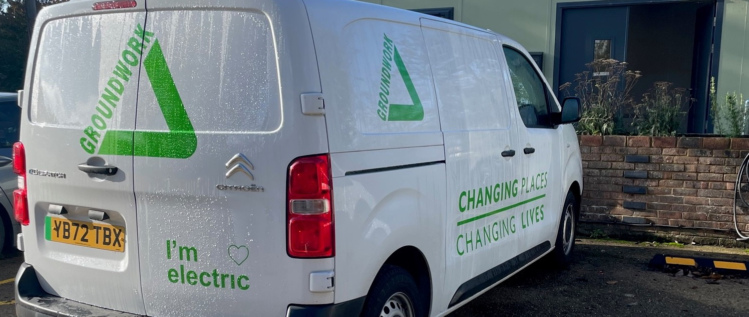 Groundwork East electric van