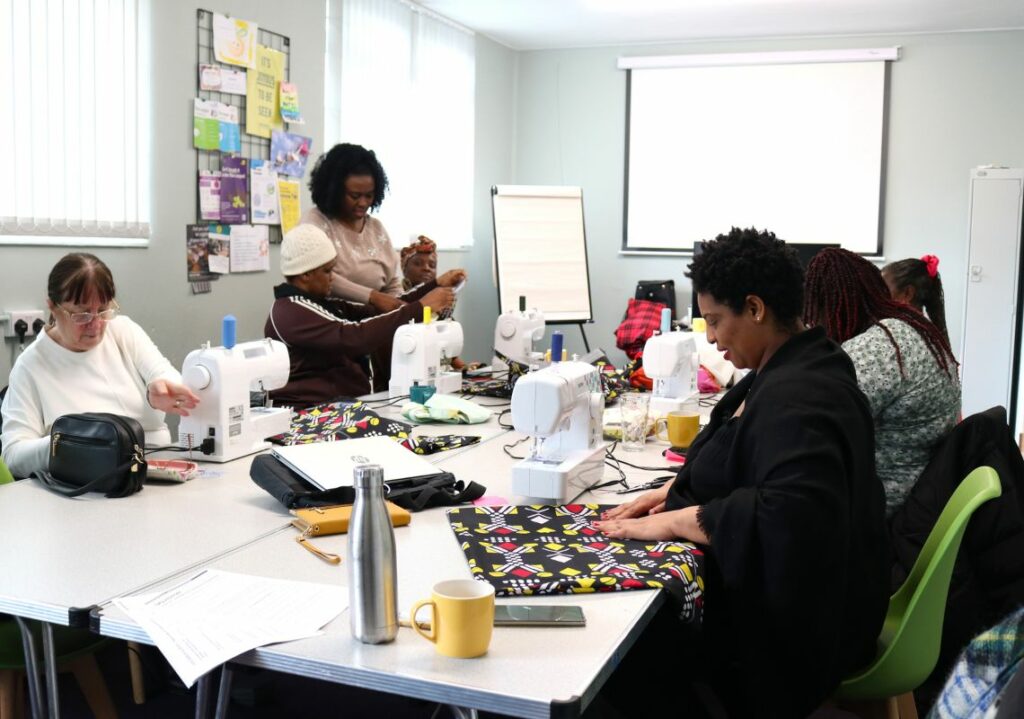 Sewing workshop through In Our Nature