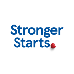 Tesco Stronger Starts logo