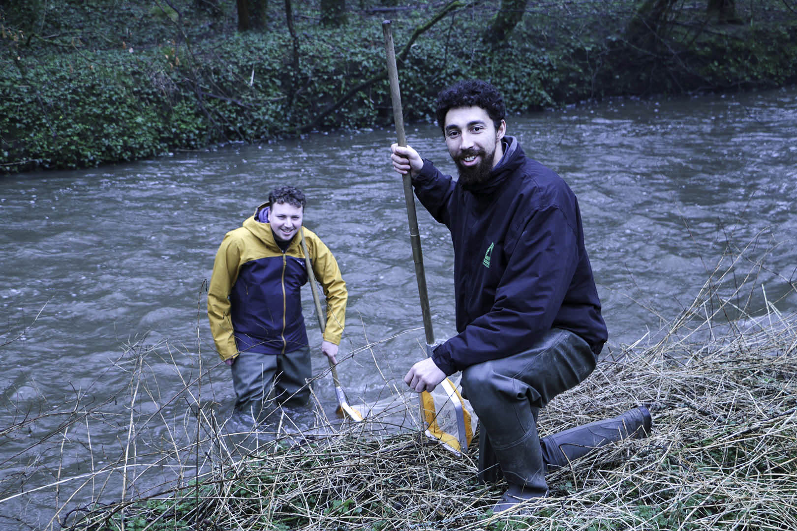 Samuel Gibson and Sam Phillips from Groundwork