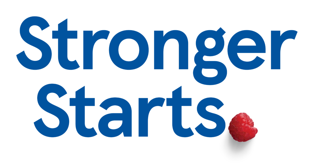 Tesco Stronger Starts logo