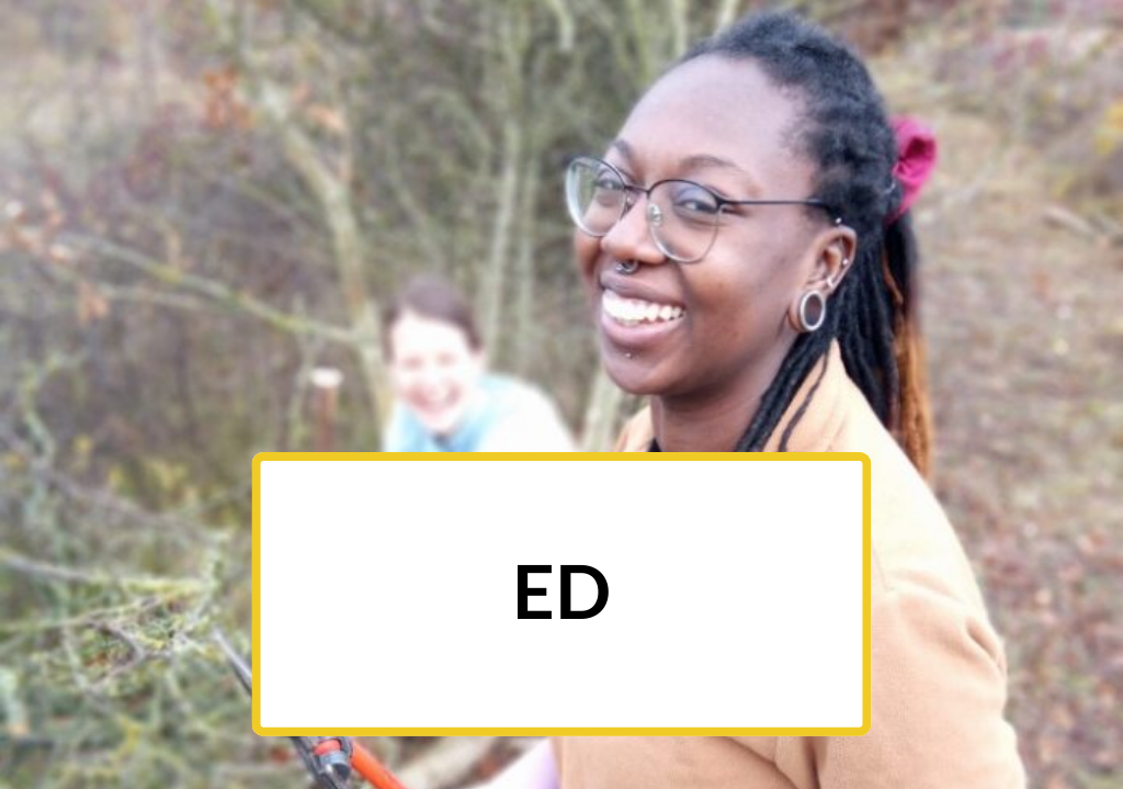 New to Nature Trainee, Ed, smiling at the camera.