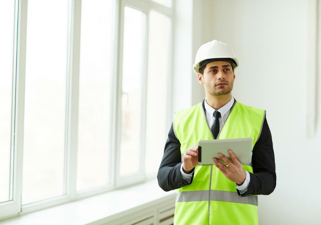 Man working in construction