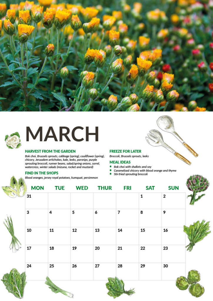 March page preview