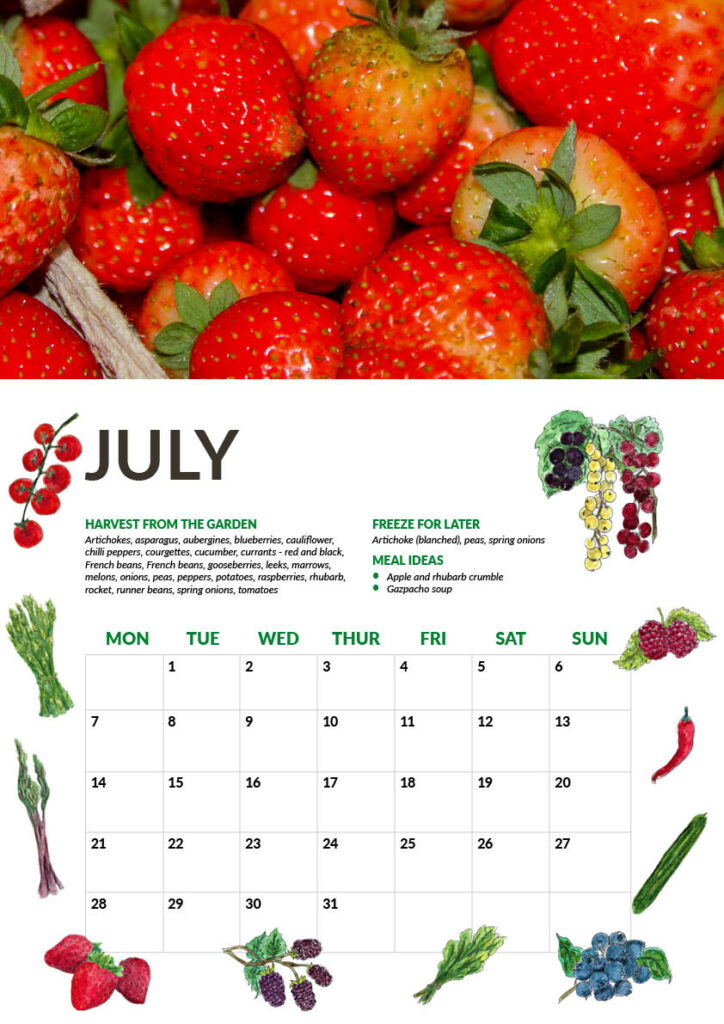 July page preview