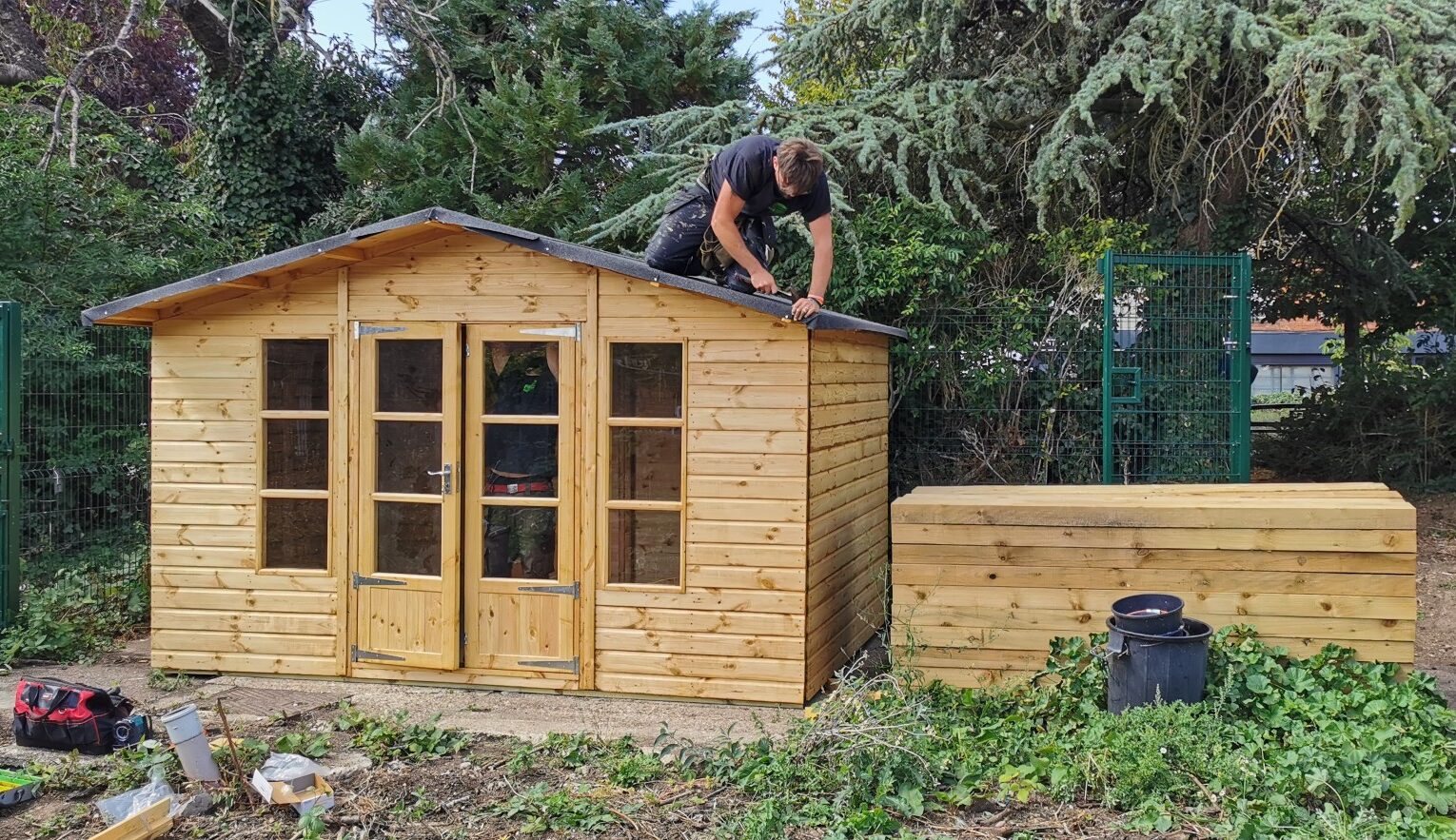 Friends of Irth new shed