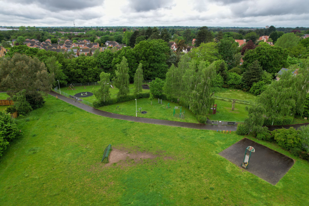 Purdis Heath Drone image