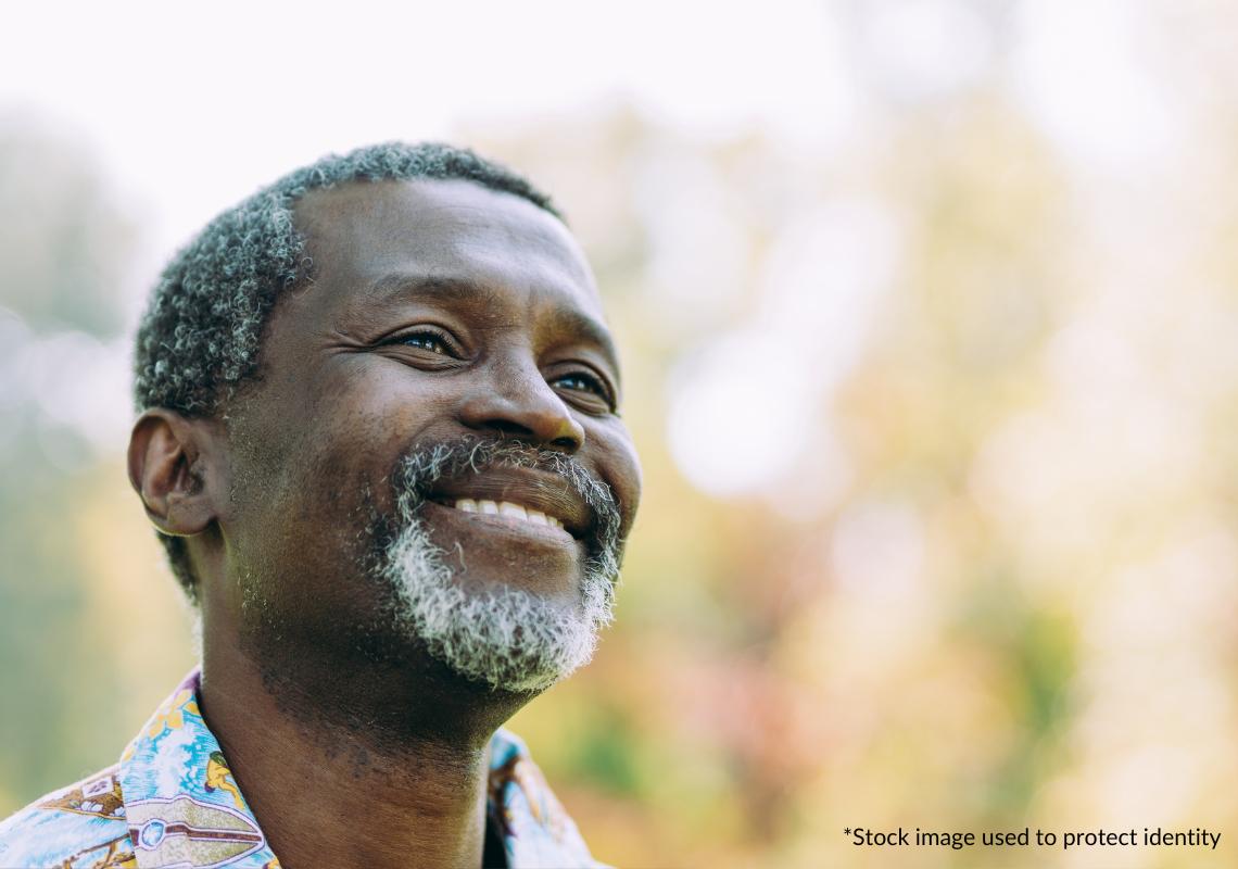 Portrait of a middle aged man