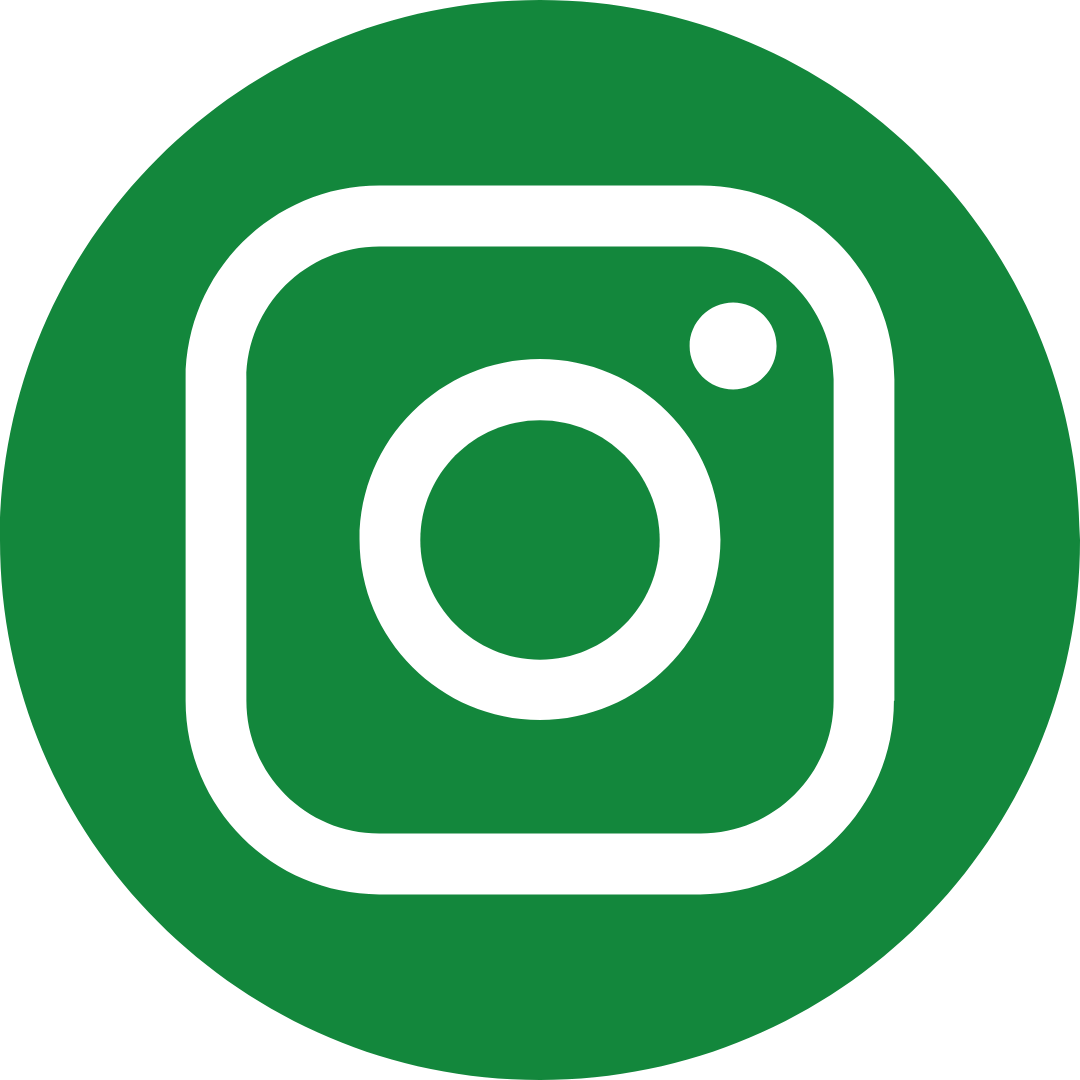 Instagram logo in green