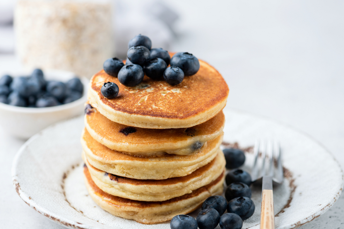 Blueberry pankcakes