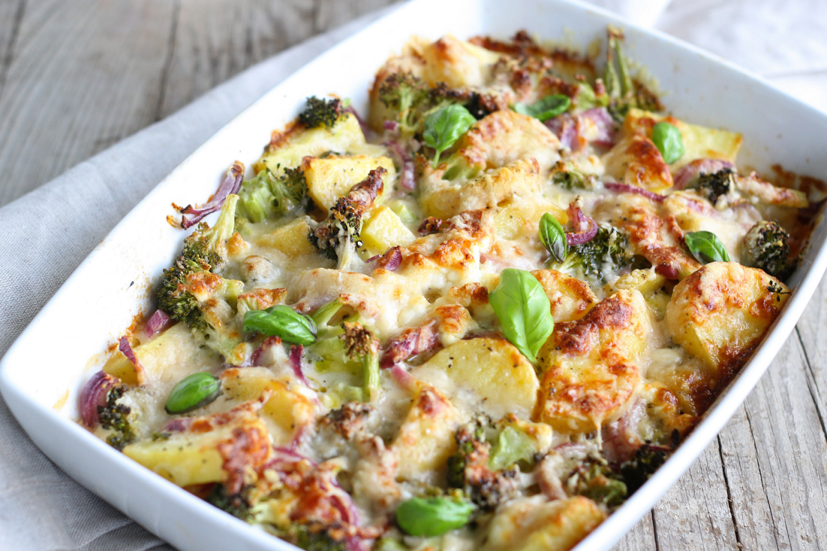 cheesy vegetable bake
