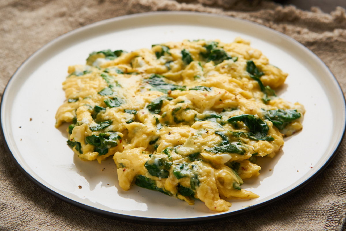 herby scrambled eggs