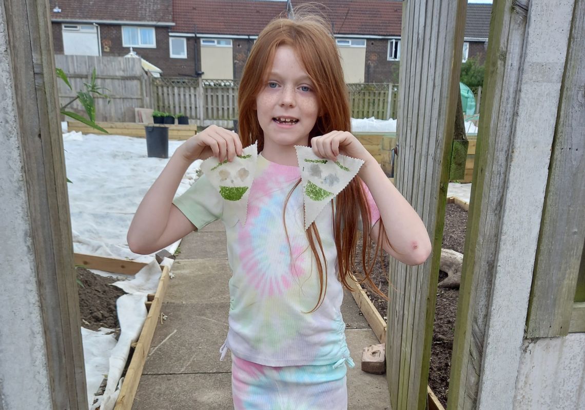 “I like volunteering at the garden because I get to see things blossom” – Lottie’s Story