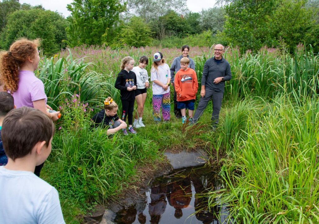 River walk with local schools
