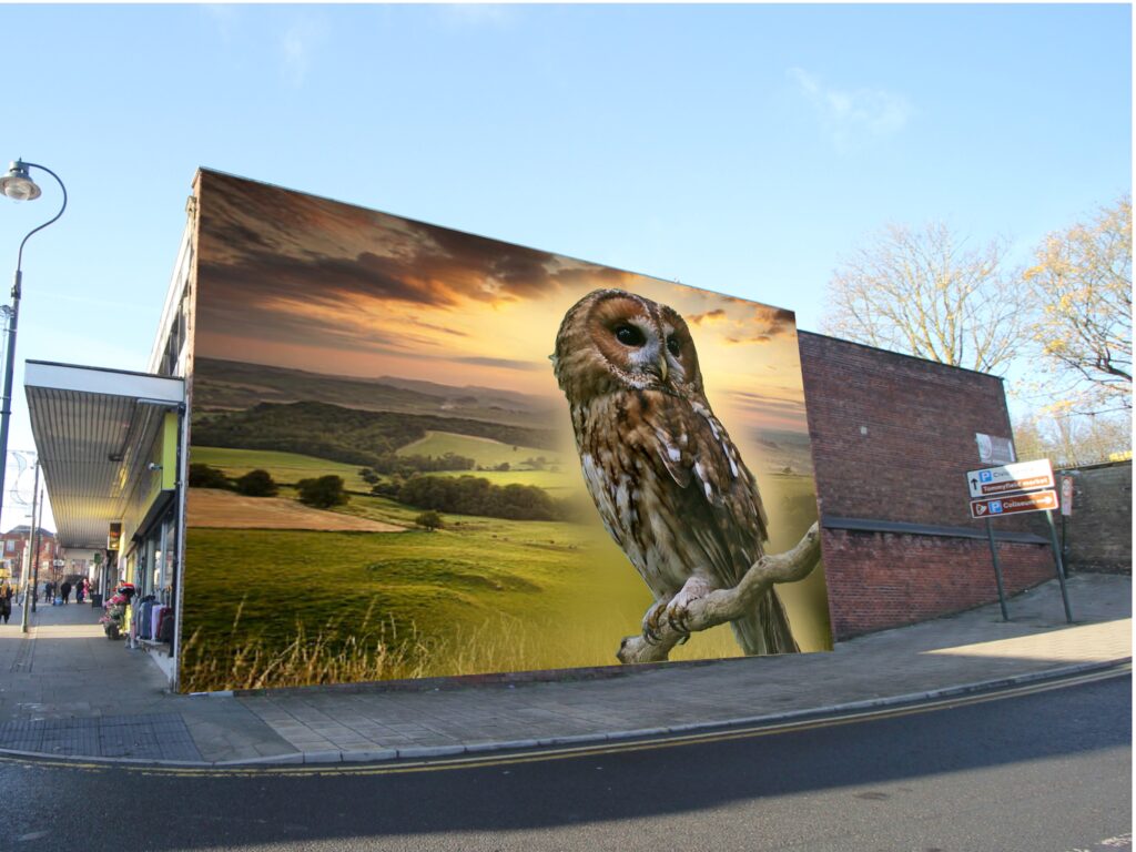 Nature mural design