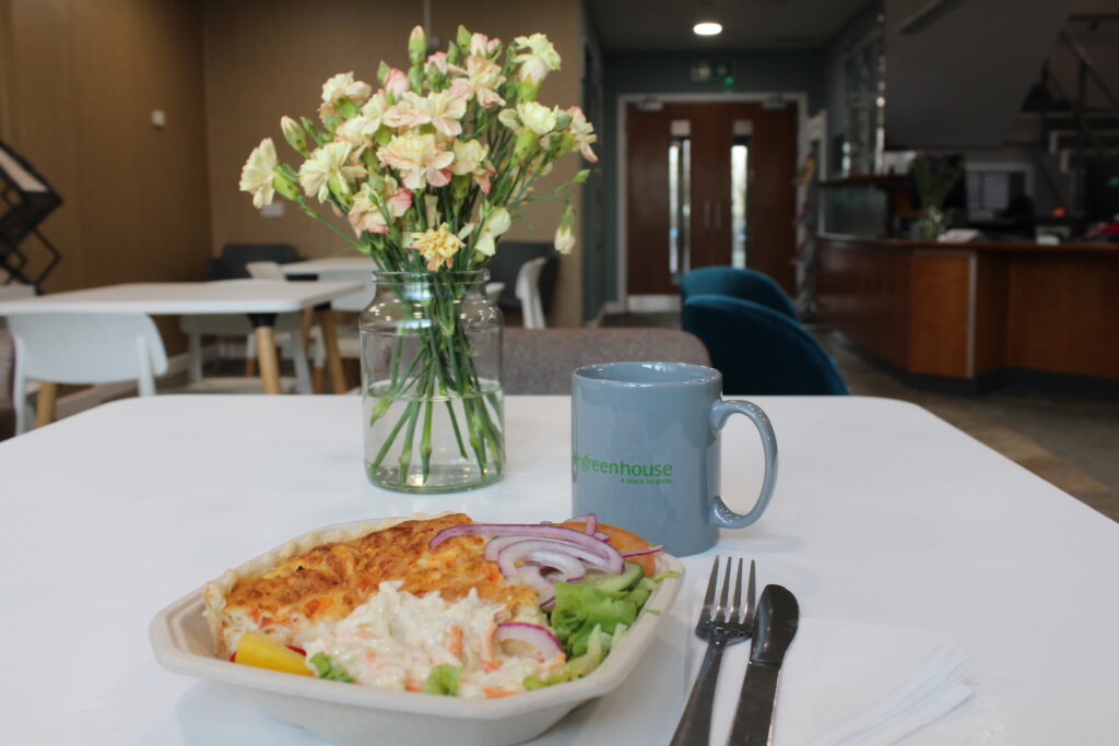 Pond walk bistro at the Greenhouse