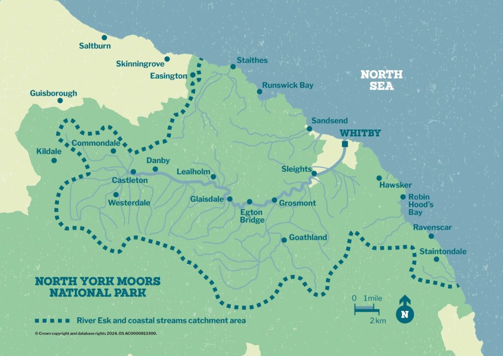 Catchment area reconnect Groundwork ne 7 cumbria