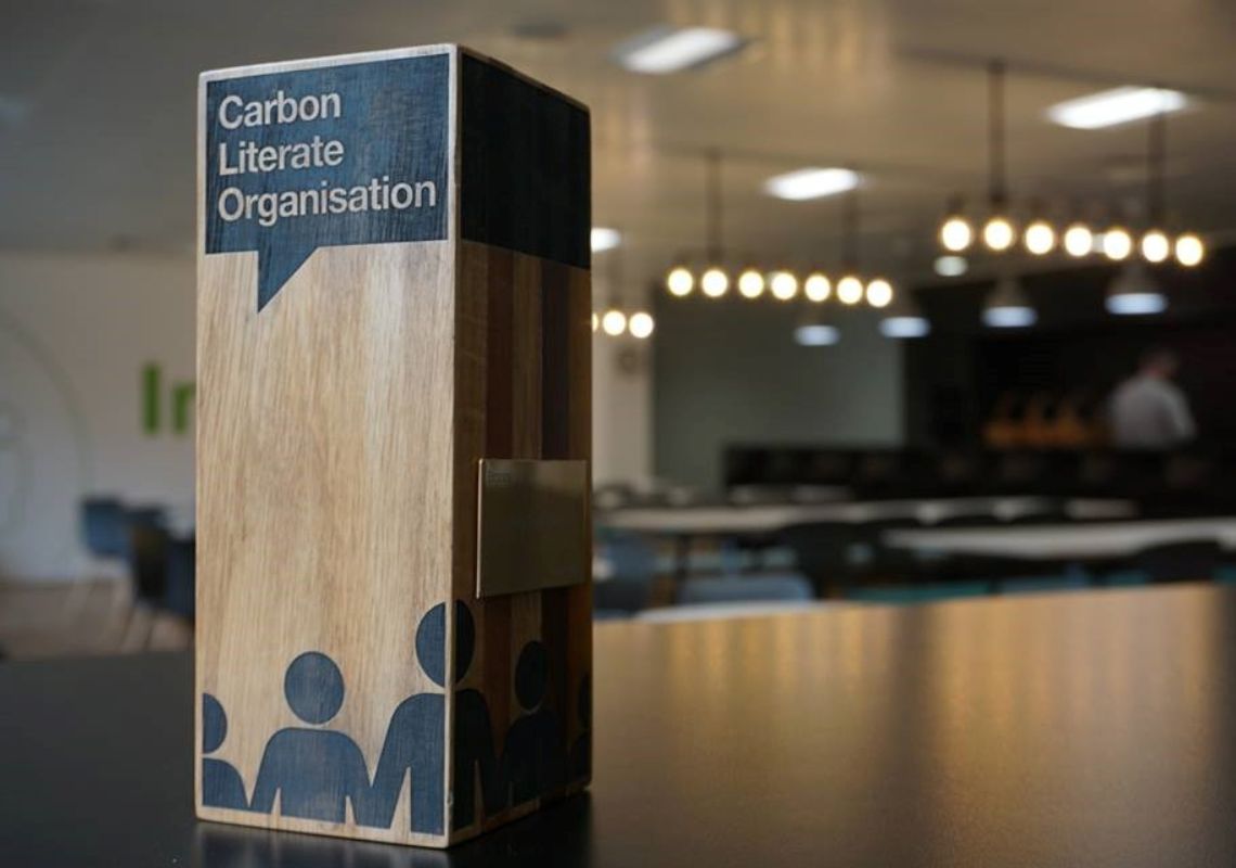 Carbon Literate Organisation Trophy