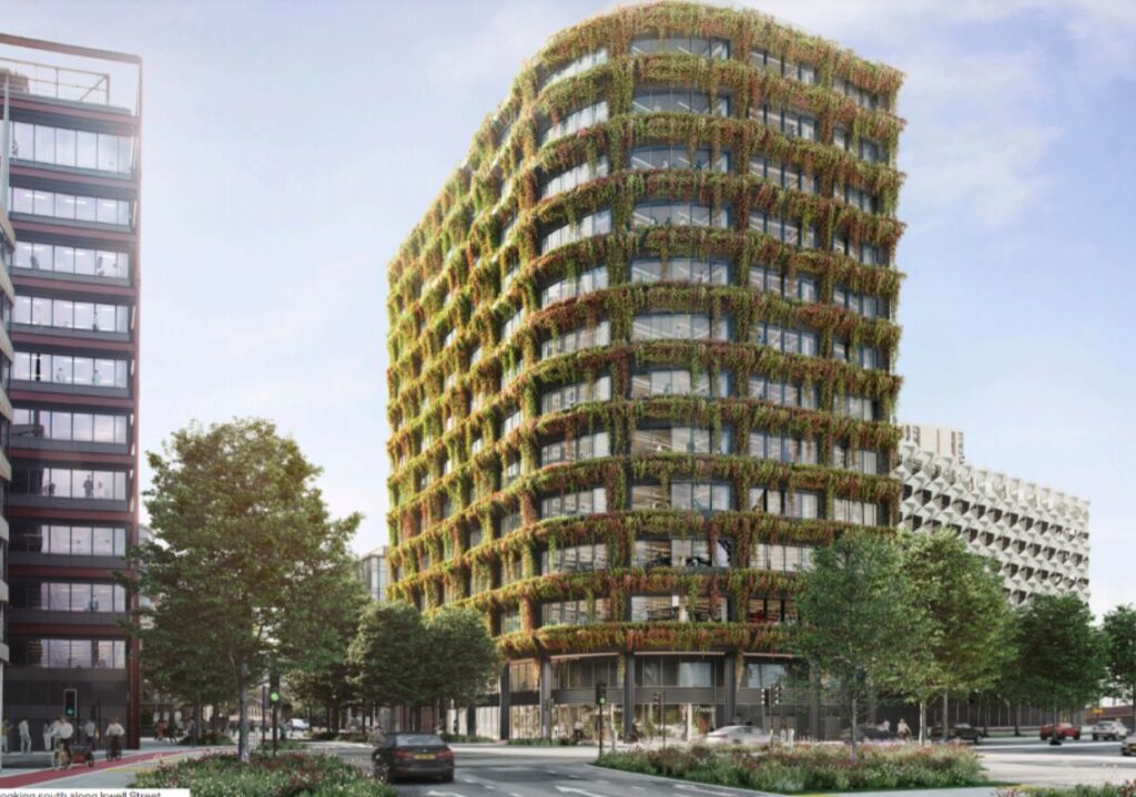 Eden living wall in Salford