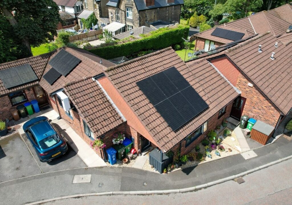 Edward's home with energy saving measures installed