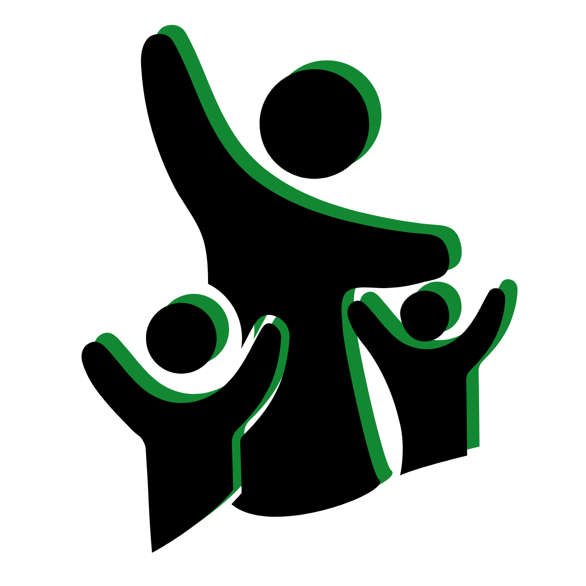 Partner with Wellies in the Woods; icon of people
