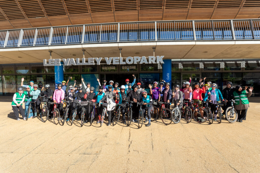 Women of Colour Cycling Group funded by Walking and Cycling Grants